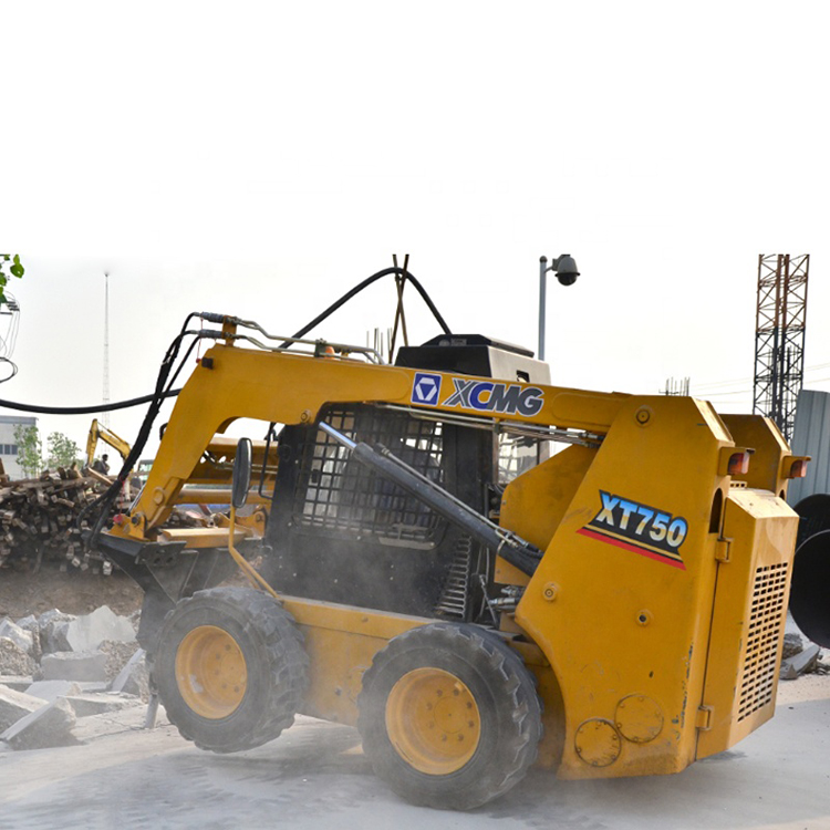 XCMG XT750 Chinese new multifunction skid steer loader